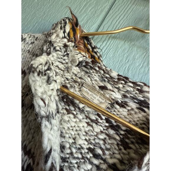 Vintage Handspun Wool Sweater, Small - Picture 4 of 9